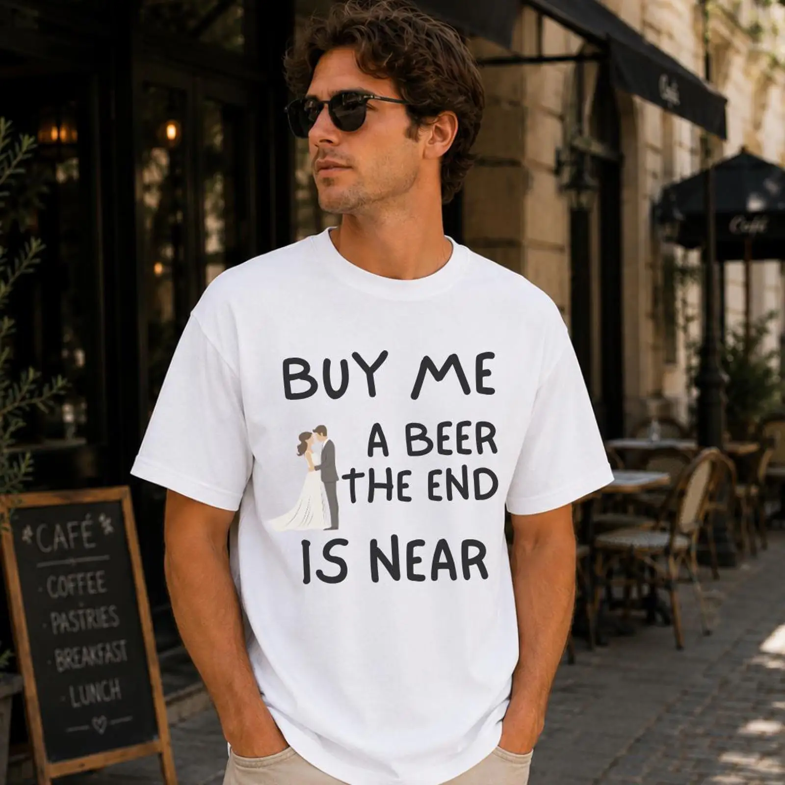 Vintage Fashion Near Me - T-shirt drôle pour célibataire : 