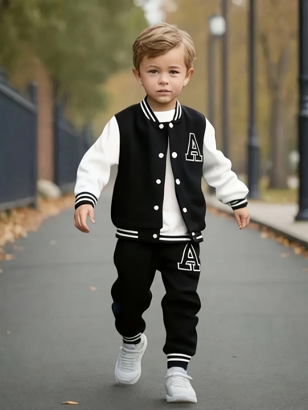 Varsity Jacket Wool - Ensemble deux pièces veste universitaire et