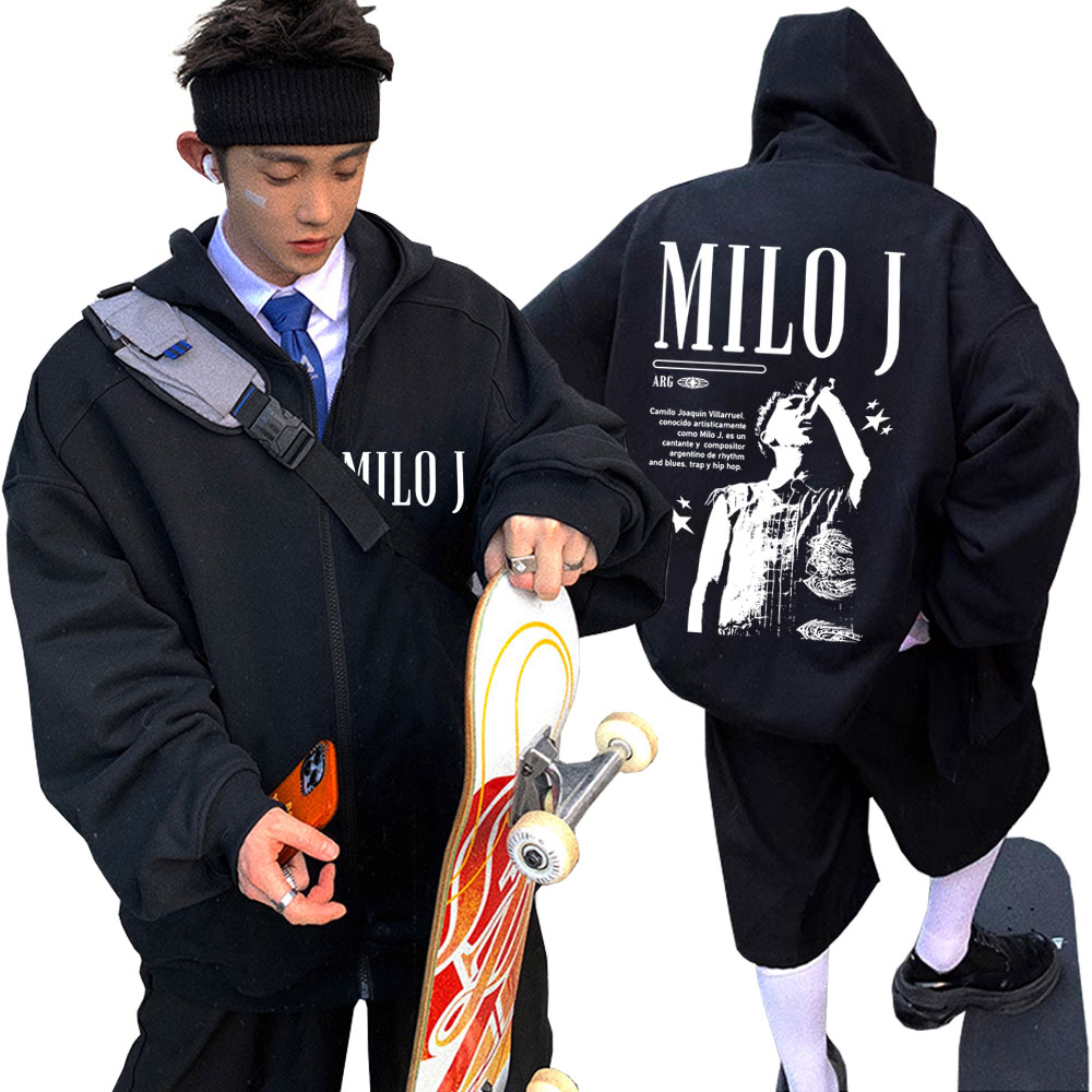Vintage Fashion Pop Up - Rappeur Milo J graphique sweat à