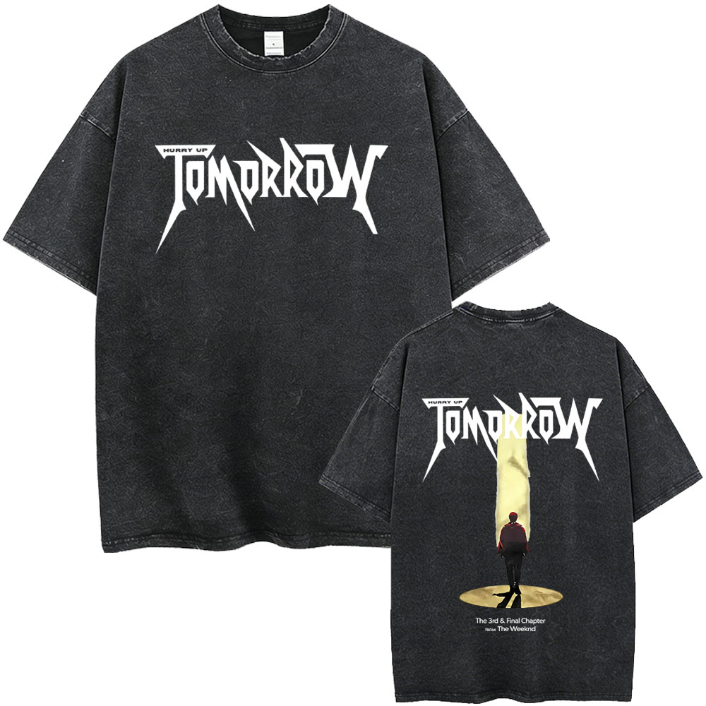 Vintage Fashion Pop Up - T-shirt vintage délavé Rapper The Weeknd