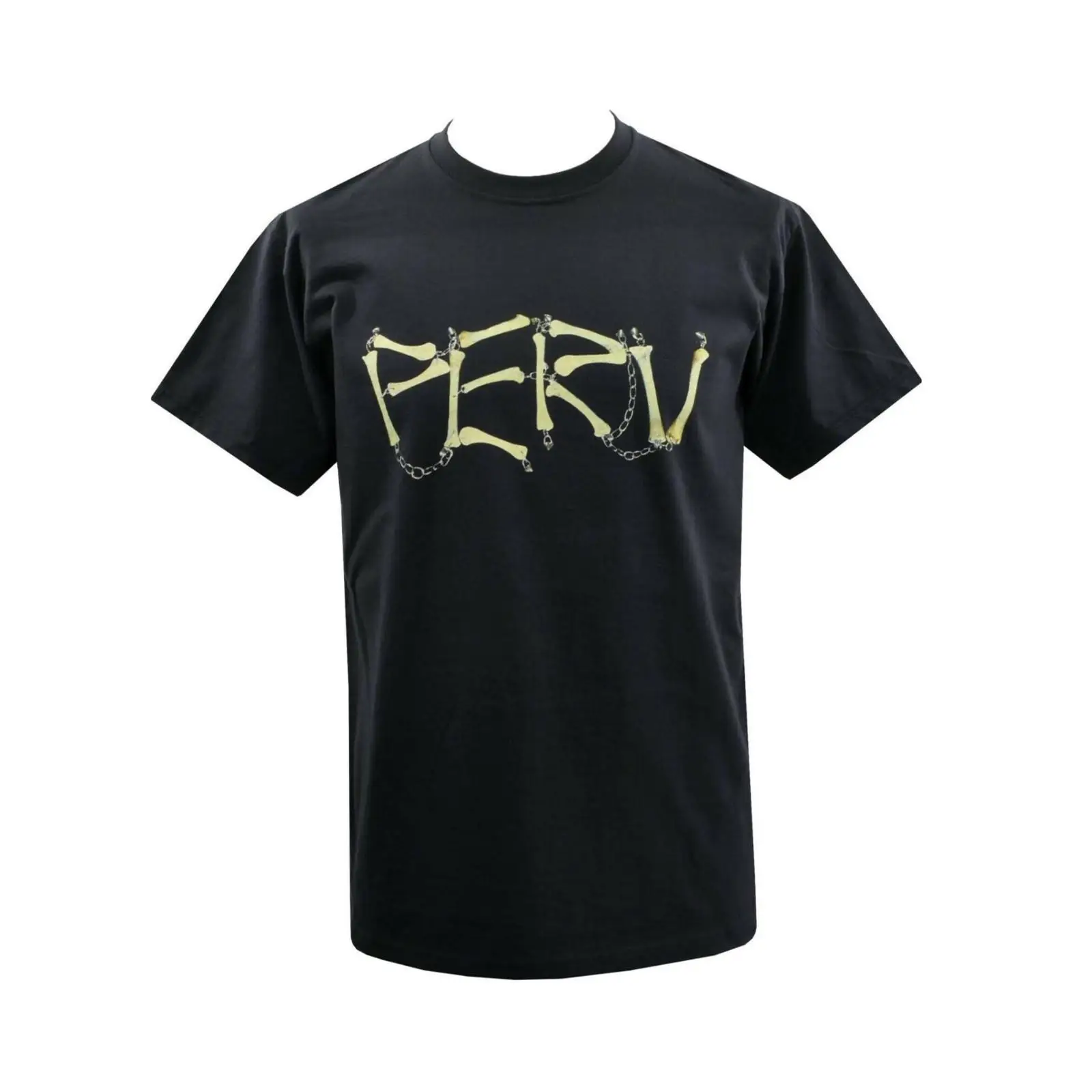 Vintage Fashion Font - T-shirt PERV Bones pour homme, style