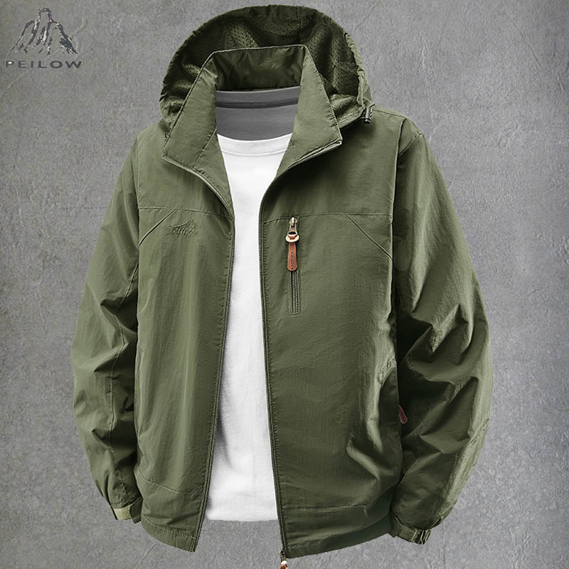 Varsity Jacket Wool - Printemps automne coupe-vent imperméable randonnée vestes