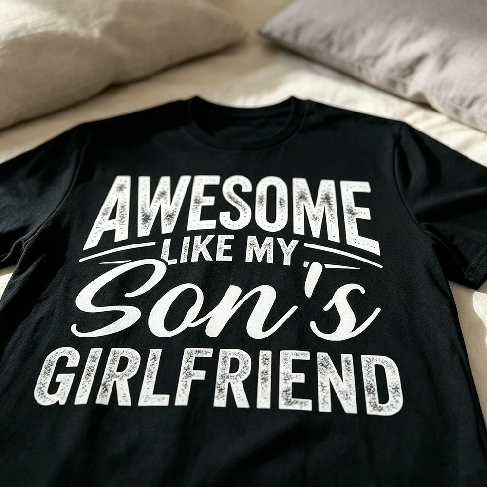 T-shirt graphique avec citatio - Vintage Fashion Font avis et prix