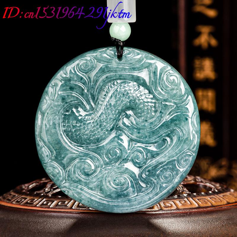 Collier pendentif dragon en ja - Vintage Fashion Jewelry avis et prix