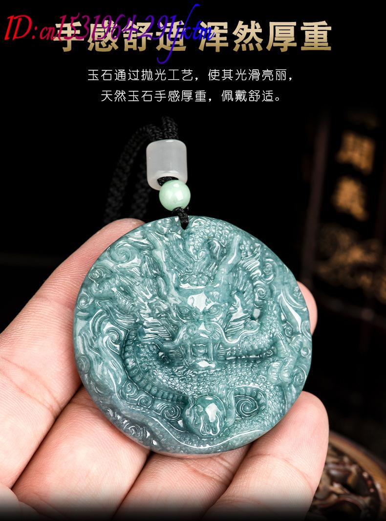 Collier pendentif dragon en ja - Vintage Fashion Jewelry avis et prix