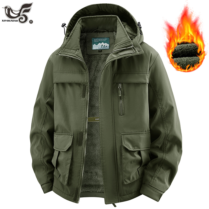 Veste d'hiver homme avec capuc - Varsity Jacket Wool avis et prix