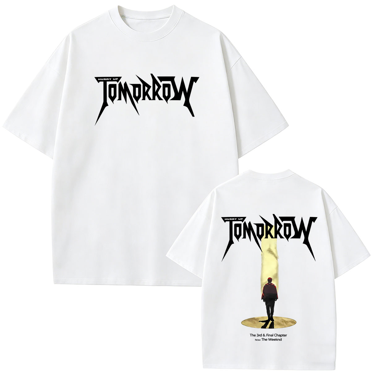 T-shirt The Weeknd Hurry Up To - Vintage Fashion Pop Up avis et prix