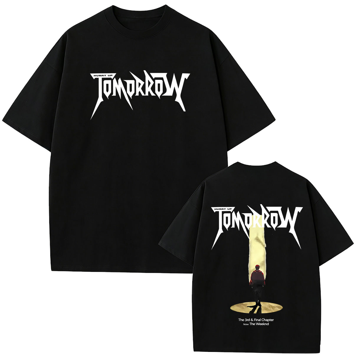 T-shirt The Weeknd Hurry Up To - Vintage Fashion Pop Up avis et prix