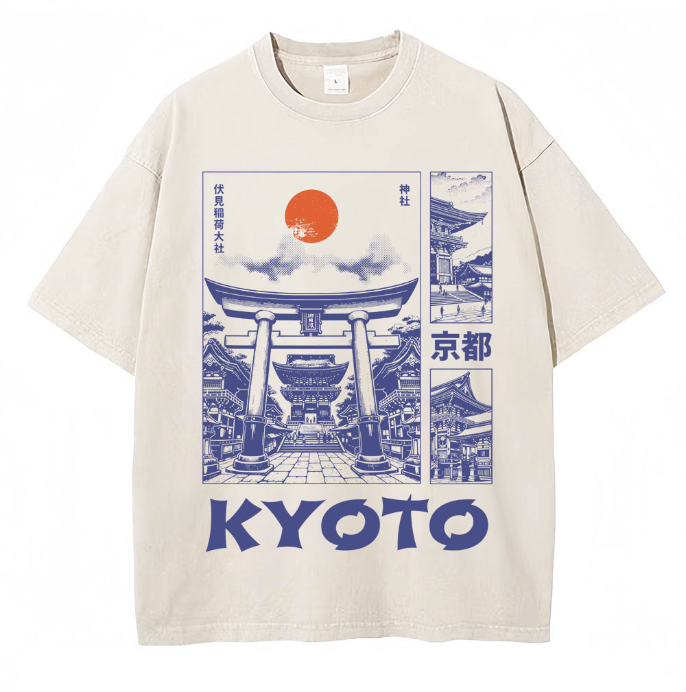 T-shirt graphique style japona - Vintage Fashion Kyoto avis et prix