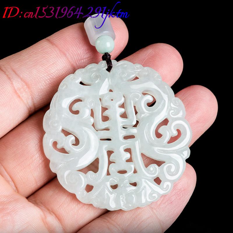 Collier pendentif dragon en ja - Vintage Fashion Jewelry avis et prix