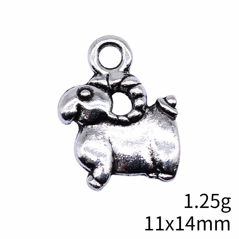 10 pièces de pendentifs breloq - Vintage Fashion Words avis et prix