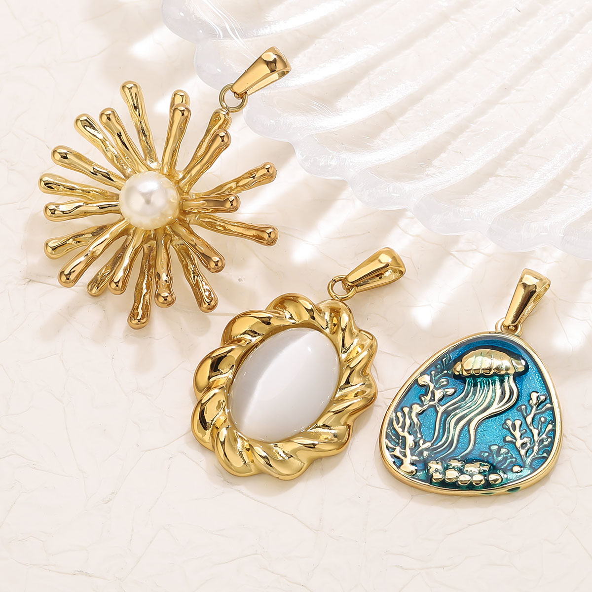 1 pièce, breloques fleurs en a - Vintage Fashion Words avis et prix