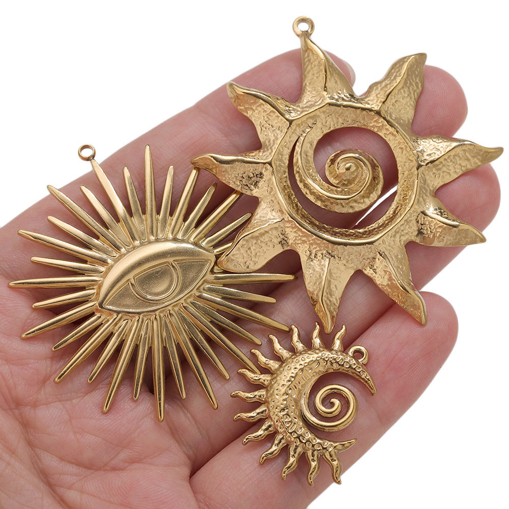 5 Breloques PVD Or en Acier In - Vintage Fashion Words avis et prix