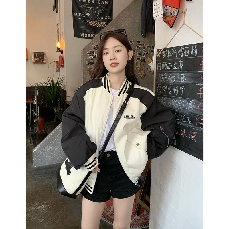 Vestes de baseball violettes p - Varsity Jacket Wool avis et prix