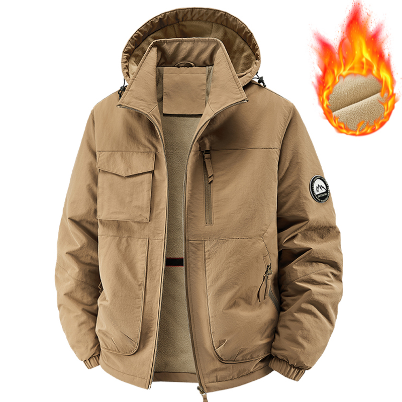 Hommes Parkas épais chaud mant - Varsity Jacket Wool avis et prix
