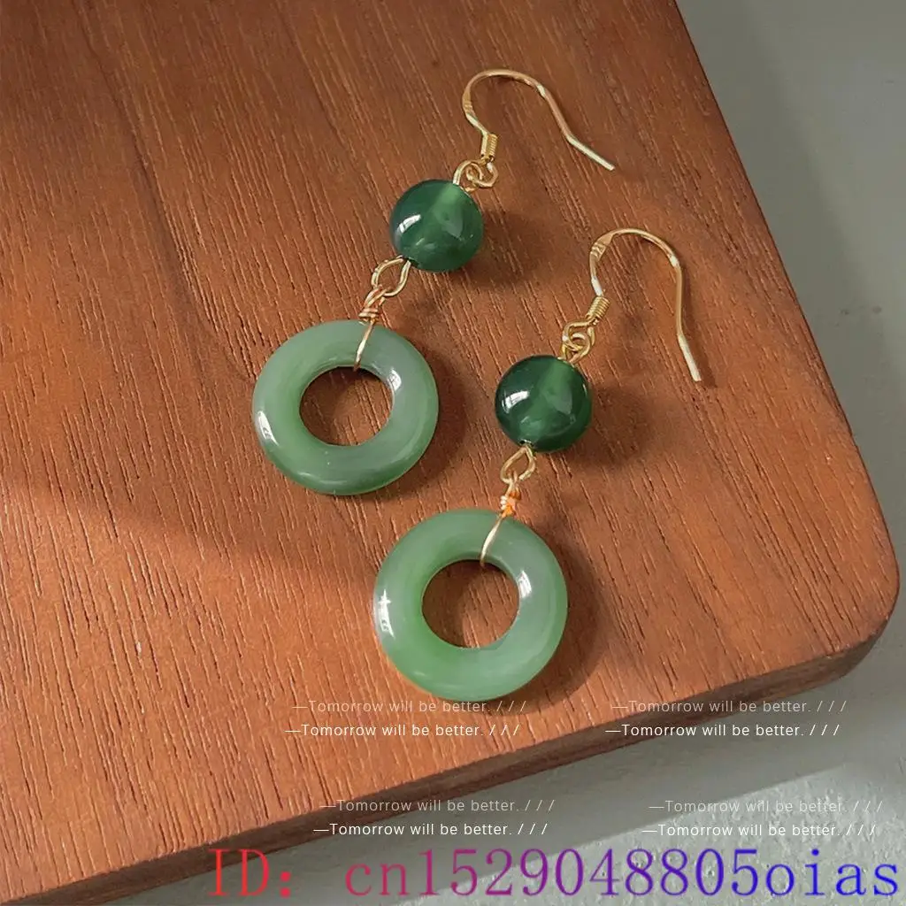 Boucles d'oreilles en Jade vér - Vintage Fashion Words avis et prix