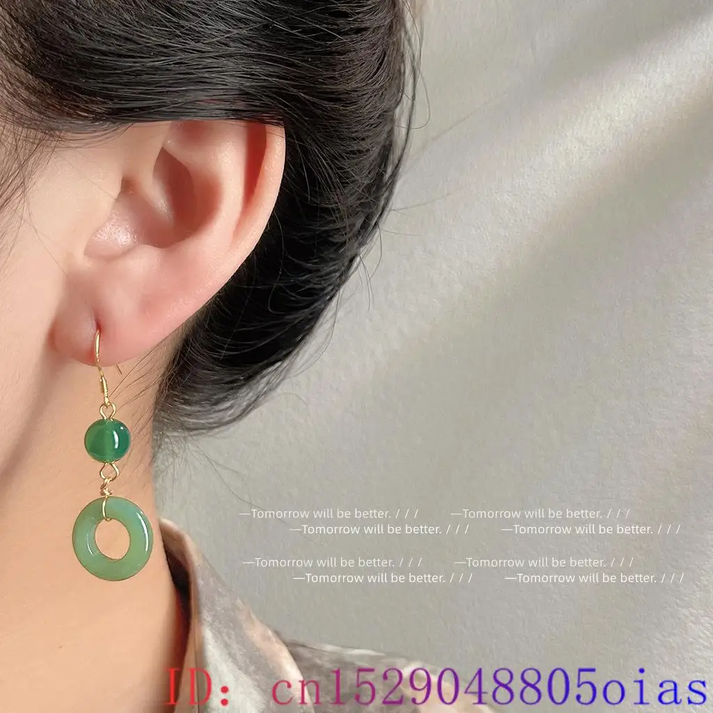 Boucles d'oreilles en Jade vér - Vintage Fashion Words avis et prix