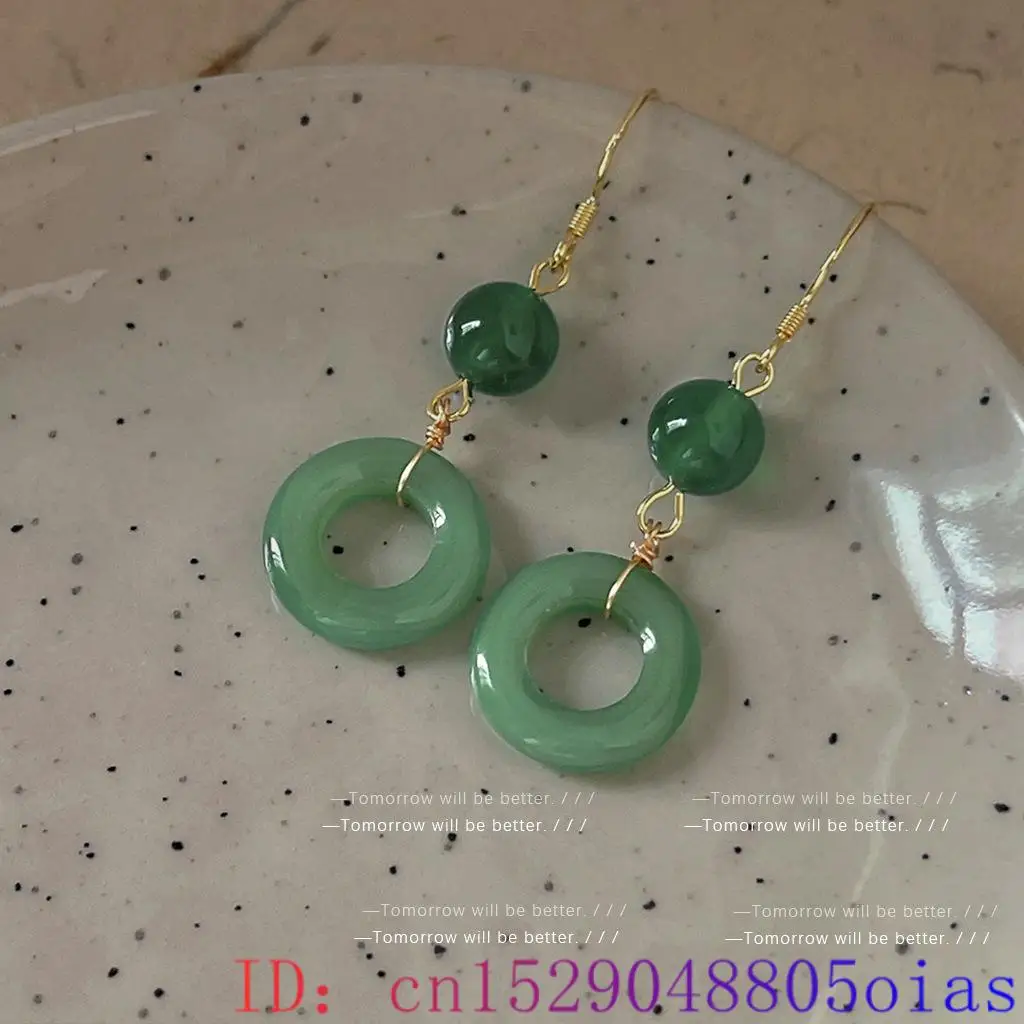 Boucles d'oreilles en Jade vér - Vintage Fashion Words avis et prix