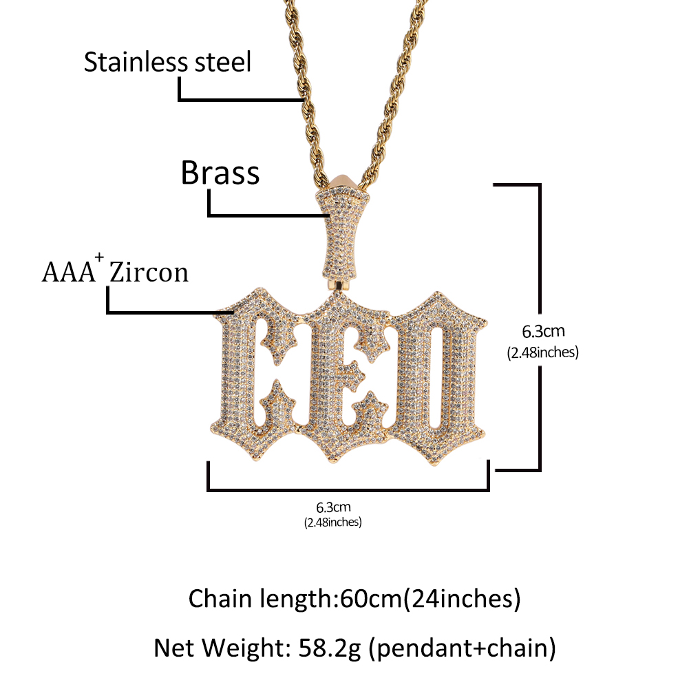 UWIN – collier en lettres Vint - Vintage Fashion Font avis et prix