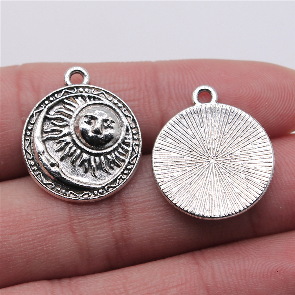 4 pendentifs disques soleil et - Vintage Fashion Words avis et prix