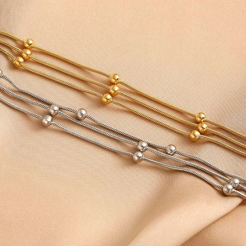 Bracelets en acier inoxydable  - Vintage Fashion Words avis et prix