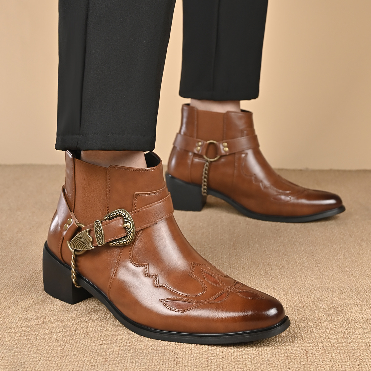 Bottes de cowboy vintage en cu - Vintage Fashion Jewelry avis et prix