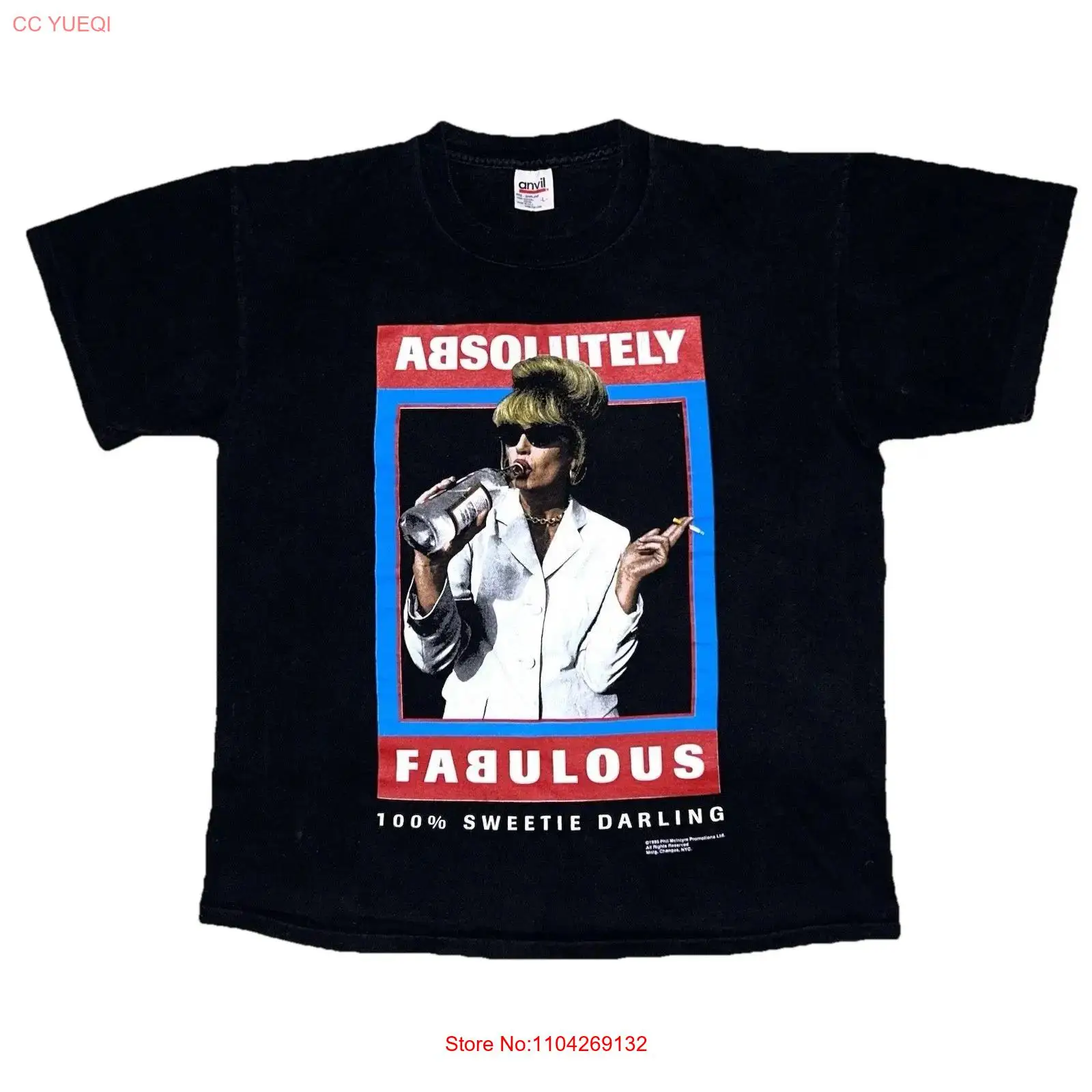 T-shirt vintage 1995 Absolutel - Vintage Fashion Tv avis et prix