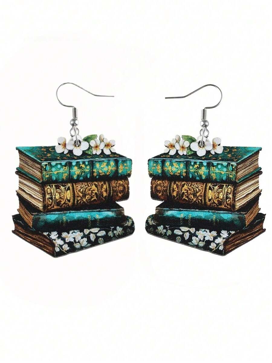 Boucles d'oreilles pendantes d - Vintage Fashion Coloring Book avis et prix