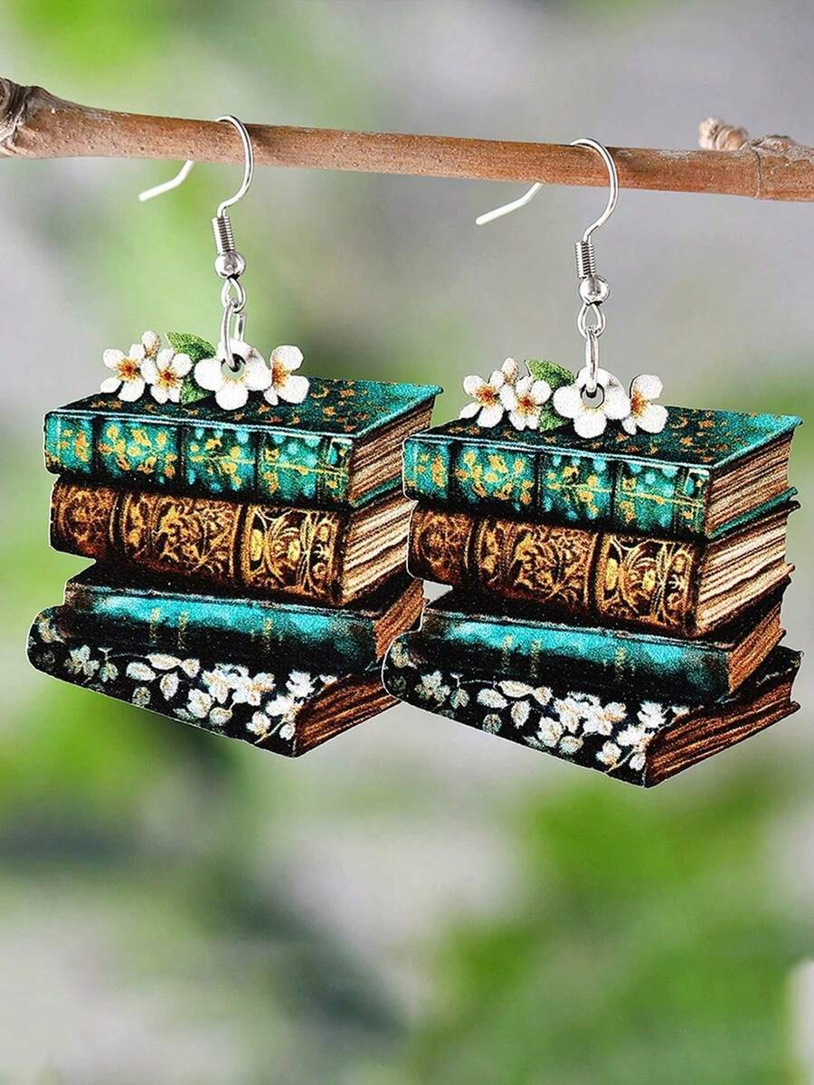 Boucles d'oreilles pendantes d - Vintage Fashion Coloring Book avis et prix